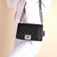 ราคา ป้าย1690 KEEP BAG รุ่น Quited Boy Bag ของแท้จากช็อป100% (1227761342)