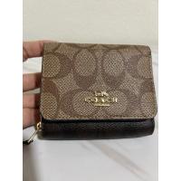 ราคา coach กระเป๋าสตางค์มือสอง งานออริ ขนาด 3.5 นิ้ว* 4 นิ้ว (24108777695)