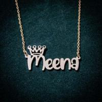 ราคา สร้อยตัวอักษร สร้อยชื่อสั่งทำแบบประกอบลายมงกุฎ (17393856326)