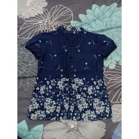 ราคา เสื้อมาห้อม สไตล์ล้านนา เพ้นท์ลายดอกไม้ อ่านรายละเอียดให้ดีก่อนสั่งซื้อนะคะ (8912059557)