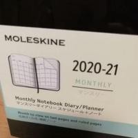 ราคา moleskine 2020-2021/monthly 13*21cm/hard cover/ดำ (9574236751)