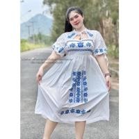 ราคา เดรสโบฮีเมี่ยน เดรสสาวอวบ สาวอ้วน พลัสไซต์ (15985897050)