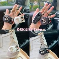 ราคา OKK Life Stop(LX12)*พร้อมส่งในไทย*พวงกุญแจ จี้รูปดอกคามิเลีย แฟชั่นสร้างสรรค์ สําหรับผู้หญิง (24562397417)
