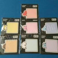 ราคา [BT21 X MONOPOLY] SQUARE STICKY NOTES (4385529868)