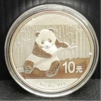 ราคา 2014 China Panda Coin 10 Yuan 1oz Ag.999 Panda Silver Coin (23454486263)