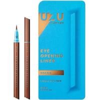 ราคา FLOWFUSHI UZU BY Eye Opening Liner [Brown] Liquid Eyeliner, Hot Water Off, Alcohol Dye Free, Hypoal liner, (26252002234)