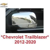 ราคา ครอบกระจกมองข้าง Chevrolet Trailblazer SUV 2012 - 2019 ครอบกระจก เชฟโรเลต เทรลเบลเซอร์ ครอบกระจกข้าง สีชุบโครเมี่ยม (16225737214)