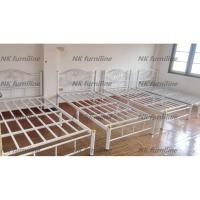 ราคา NK_ขนาด3.5ฟุต เตียงสีขาว เตียงเดี่ยว เตียงเหล็ก เตียงเด็ก Size 3.5 ft. Single bed, Metal bed,Nockdawnbed (51957891)