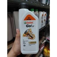 ราคา Castrol Go 2T คาสตรอล โก ทูที น้ำมันออโต้ลูป สำหรับรถมอเตอร์ไซค์ เครื่องตัดหญ้า เครื่องยนต์ 2 จังหวะ ขนาด 1 ลิตร (13993469285)