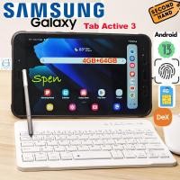 ราคา Samsung Galaxy Tab Active3 LTE SM-T577U 4GB 64GB SIM 8 นิ้ว Spen Android 13 ใช้ 90% ใหม่ Rugge แท็บเล็ต Pc Exynos 9810 DeX มือสอง (28935381993)