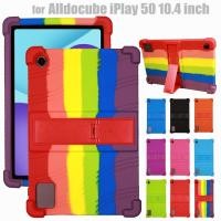 ราคา Alldocube iPlay 50 Pro Tablet Pad 10.4 inch Stand Cover Tablet Funda iPlay50 10.4'' Soft Silicone Adjustable Stand Case (21971055188)