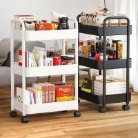 ราคา 3ชั้น ชั้นวางของ ชั้นวางของมีล้อ รถเข็นของ ชั้นรถเข็น รถเข็นอาหาร ชั้นเก็บของในครัว ชั้นวางของเหล็ก ชั้นวางพลาสติก (41155406694)
