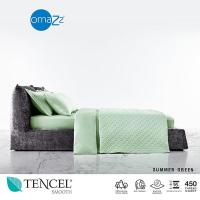 ราคา Omazz ปลอกผ้านวม 70x90 นิ้ว Collection Tencel Smooth รหัส Summer Green (14538851271)