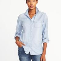 ราคา เสื้อยีนส์คลาสสิค Old navy - สีฟ้านวล (9042824103)