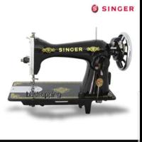 ราคา Singer จักรเย็บธรรมดาหัวดำ (พร้อมติดตั้งมอเตอร์) (7234736883)