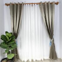 ราคา ผ้าม่านตาไก่สำเร็จรูป หน้าต่าง ประตู กันแสงUV ผ้าแบรนด์ VC fabricแท้100% สั่งทำได้ด้วยนะ (3548749767)