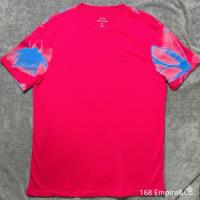 ราคา เสื้อ Armani Exchange มือ 1 สีชมพูดอกไม้น้ำเงิน collection 2024 Logo A/X อก 42 size M ของแท้ จากราคาshop (4,5xx) ฿ (27291522490)