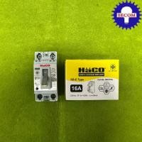 ราคา HACO เซฟตี้เบรกเกอร์กันไฟดูด/กันไฟรั่ว 16A มีสัญญาณไฟสีฟ้า เบรกเกอร์ตัดไฟ เบรกเกอร์ป้องกันไฟ รุ่น SB-E16L (25488069897)