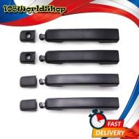 ราคา มือเปิดประตู มี 2 รูกุญแจ สีดำลาย หน้า หลัง ซ้าย ขวา 4 ชิ้น Isuzu D-Max Hi-Lander 2WD 4WD 4 ประตู ปี2012 - 2019 (6487072811)