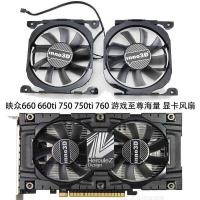 ราคา Inno3D Inno3D GTX 660ti 750ti 760 เกม Supreme พัดลมกราฟิก CF-12815S (42970382381)