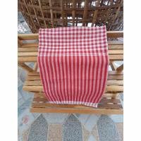 ราคา ผ้าขาวม้าไทยเย็บขอบสองรอบทั้งสี่ด้านผืนใหญ่พิเศษขนาด 90x150 ชม. สีขาวแดง ผ้าฝ้ายเนื้อดี สีไม่ตก ซักง่าย แห้งไว (24055442959)