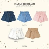 ราคา Bohopanna - Amarilis Denim Pants - กางเกงขาสั้นเด็กผู้หญิง (41518490426)