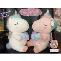 ราคา ตุ๊กตาม้ายูนิคอร์น(งานนำเข้า) ใยไมโครนุ่มนิ่ม น่ารักมากๆค่ะ มี 2 สี ชมพู /ขาว (3213732707)