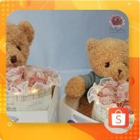 ราคา ตุ๊กตาหมี ตุ๊กตาดอกไม้ ตุ๊กตาดอกกุหลาบ ตุ๊กตาหมีวาเลนไทน์ ของขวัญวาเลนไทน์ ของขวัญวันครบรอบ ตุ๊กตาหมีเนย ไม่มีกล่อง (25840501148)