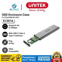 ราคา CASE SSD M.2 NVME PCIE SSD ENSURE CASE CASING 10GBPS USB TYPE C UNITEK S1201A ต้นฉบับ (41105704912)