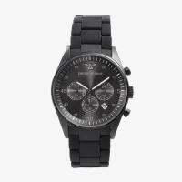 ราคา EMPORIO ARMANI นาฬิกาข้อมือผู้ชาย รุ่น AR5889 Classic Men's Black Sportivo - Black (2825662675)