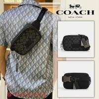 ราคา Isa Lovely Shop Coach CM106 Wyatt Belt Bag In Signature Color. : QB/CHARCOAL/BLACK (26470944237)