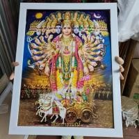 ราคา พระนารายณ์ กรอบรูป (ขอบเรียบ) ใส่กระจก ร้านค้า บ้าน เสริมฮวงจุ้ย ความรัก ความสุข ความโชคดี และความเจริญในด้านการเงิน (4959967570)