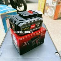 ราคา OSUKA แบตเตอรี่ 20V 5.0Ah รุ่นใหม่ ก้อนใหญ่ มีปุ่มกดเช็คสถานะแบต สามารถใช้กับเครื่องมือแบต OSUKA ทุกรุ่น Osuka (43773011674)