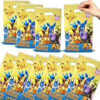 ราคา 10-40pcs Pokemon กระเป๋าวันเกิดตกแต่ง Pikachu Goody บิสกิตแพคเกจพลาสติก Candy กระเป๋าอาบน้ําเด็กเด็ก Party โปรดปรานอุปกรณ์ (42868978209)