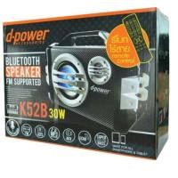ราคา ลำโพงพกพา D-Power K52B (138998077)