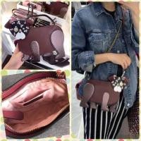 ราคา กระเป๋า Katespade #WKRU6239 Dog Crossbody WKRU6239 Rorol pup cherrywood ของแท้จากUSA (90142784)