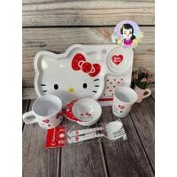 ราคา ชุดทานข้าวเมลามีน100% ศรีไทยซุปเปอร์แวร์ ลายคิตตี้ #ร้านรุ้งจิปาถะ (6970878507)