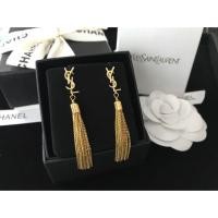 ราคา ต่างหูยอดฮิตโลโก้ YSL ห้อยโซ่ระหย้า สีทอง สินค้านำเข้า งาน Mirror (made in korea) สินค้ารุ่นนี้มาพร้อมกล่องหายากแล้วนะคะ (725804621)