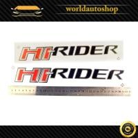 ราคา sticker HI-RIDER 1 ชุด 2 ชิ้น สติ๊กเกอร์ HI-RIDER ติดรถ ford ranger แดงดำ (ตามรูป) V.1 (29053206658)