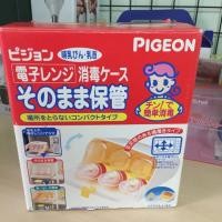 ราคา เครื่องนึ่งขวดนมแบบพกพา(นึ่งในไมโครเวฟ) Pigeon (89886495)