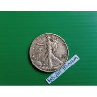 ราคา Walking Liberty Half Dollar 1942-S #เนื้อเงิน (26024986691)