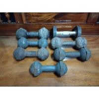 ราคา Dumbbell ดัมเบลเหล็ก แบบลูกตุ้ม แบบแผ่น/ สินค้ามือสอง พร้อมส่ง (28360912406)
