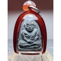 ราคา หลวงพ่อทวดหมาน เนื้อผงผสมว่าน อาจารย์ทิม วัดช้างให้ จัดสร้างและปลุกเสก มอบให้อาจารย์นอง วัดทรายขาว ปัตตานี ปี 2507 (17396788085)