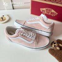 ราคา VANS ของแท้ 100% Old Skull สีชมพูละมุน (28430693687)