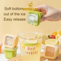 ราคา แม่พิมพ์น้ำแข็งด้านล่างนุ่ม กล่องน้ำแข็งพร้อมฝาปิด เครื่องทำไอศครีมนม Diy ผลไม้ตู้เย็น ถาดน้ำแข็งสำหรับฤดูร้อน (27135354461)