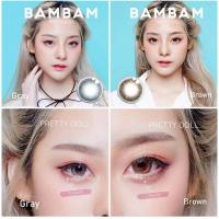 ราคา คอนแทคเลนส์ รุ่น Bambam/Catwoman สีเทา/ตาล/ฟ้า/เขียว/ม่วง Gray/Brown/Blue/Green/Violet (18585332065)