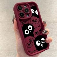 ราคา เคส Infinix Tecno POP 2F POP 2 Tecno POP 5 Tecno POP 6 GO Tecno POP 7 POP 7 Pro Tecno F2 F1 Tecno POP 8 ซิลิโคนขอบตรงตลกลูกโลกถ่านหินขนาดเล็กกรณีโทรศัพท์ (29060179867)