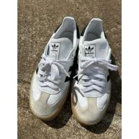 ราคา รองเท้าผ้าใบ Adidas มือ2 ของแท้100% จาก shop ไทย รุ่น Samba ไซซ์ 42 สีขาว พื้นเต็ม (43172930199)