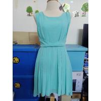 ราคา เดรสออกงานผ้าชีฟอง สีเขียวมิ้น (3863620209)