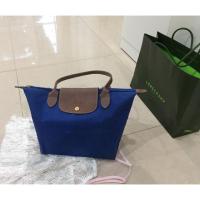 ราคา used very newแท้ %Longchamp Le Pliage หูยาว ไซส์S แถมฐานรองกระเป๋า + ถุงกระดาษ + ส่งฟรี Kerry (1474334501)